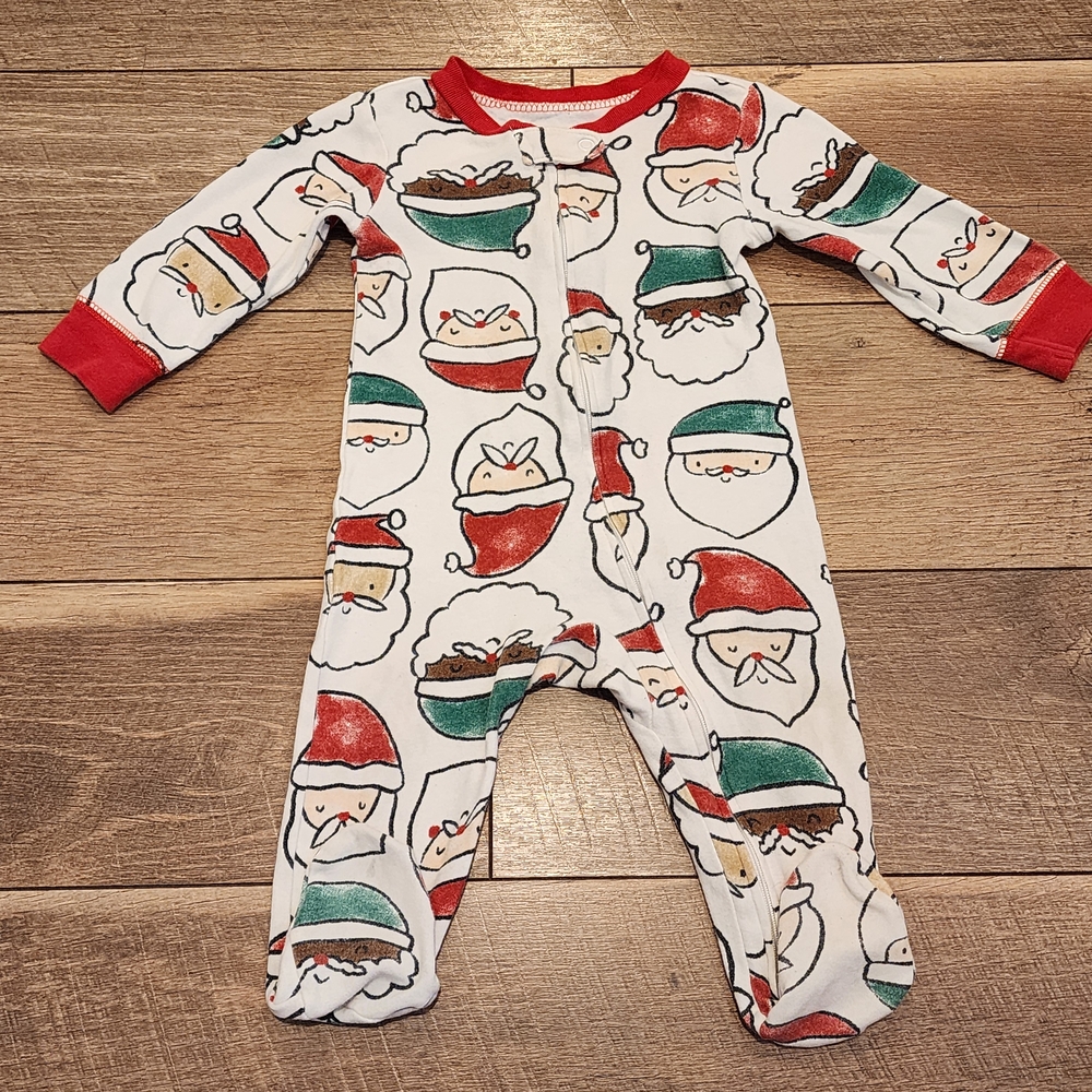 Carter's Red and White Footies Festive One Piece